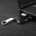 Seternaly Mini USB Hub 2.0 Creative U Shape Hub with 4-Port USB for PC Laptop USB Data Transfer Black