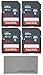 SanDisk 32GB Ultra (4 Pack) UHS-I Class 10 SDHC Memory Card, Retail Packaging - with (1) Everything But Stromboli (tm) Microfiber Cloth primary