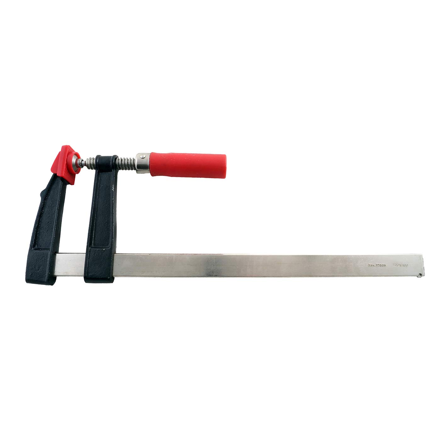 Connex COX866000 Screw Clamp, Silver/Black/Red, 1000 x 120 mm