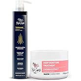 I Belli Capelli Torrano Keratin Kit, Keratin Hair Treatment Straightening in 1 Step (500ml) + Argan Oil Mask (250g)-Nanoplastia Keratina para Alisar el Pelo Sin Formol- Progressiva (2 pack)