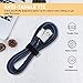 Everdigi iPhone Charger 3Pack 10FT Lightning to USB Cable Nylon Braided Charging Cable Compatible with iPhone 7/7 Plus/6s/6s Plus/6/6 Plus/5/5S/6C/SE/iPad and iPod (Darkblackblue)