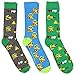 Nintendo The Legend Of Zelda Video Game Three-Pack Crew Socks