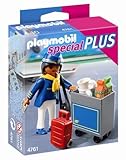 PLAYMOBIL Flight Attendant with Service Cart