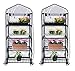 Gardman R687 4-Tier Mini Greenhouse, 27 Long x 18 Wide x 63 High (Pack of 2)