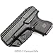 Tulster Glock 26/27/28/33 Holster IWB Profile Holster (Black Carbon Fiber - Right Hand)