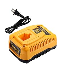VINIDA DC9310 - Cargador de batería para Dewalt 7.2V-18V XRP NiCad y NiMh DC9096 DC9098 DC9099 DC9091 DC9071 DE9057 DW9096 DW9094 DW9072