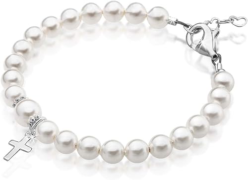 christening bracelets for baby girl