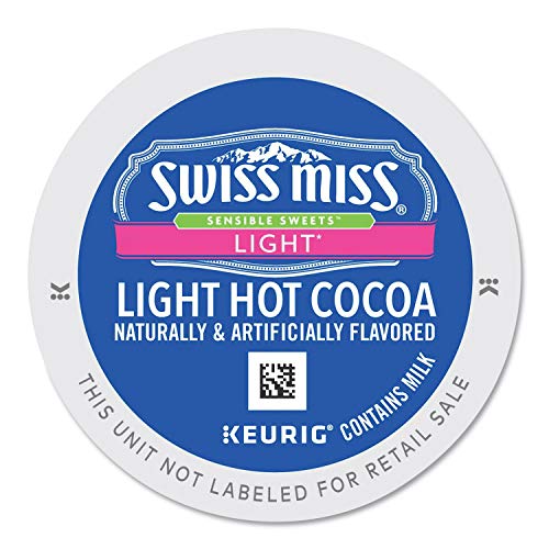 Swiss Miss Reduced Calorie Hot Cocoa KCups (16 Count) Packaging May