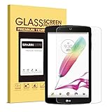 SPARIN LG G Pad F 8.0 Screen Protector, [Tempered Glass] [High Definition] Screen Protector for LG G Pad F 8.0 (2015 Version) / LG G Pad F 8.0 2nd Gen (2016 Version)