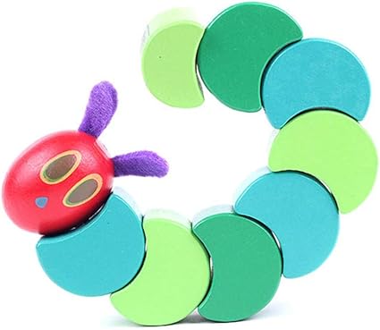 hungry caterpillar wooden blocks