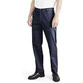 Dockers® Men's Signature Khaki Classic Fit Iron Free with Stain Defender® (Regular and Big & Tall), Navy Blazer, 44W x 32L