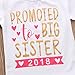 Gaono 2018 Baby Girl Clothes Outfit Big Sister Letter Print T-shirt Top Blouse Shirts (White, 2-3 Years)