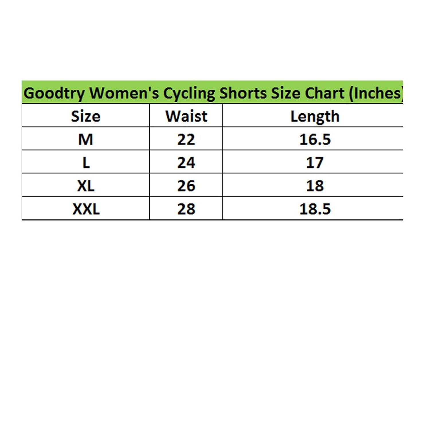 goodtry women's cotton cycling shorts-white