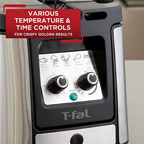 Tfal FR600D51 Tfal Odorless Stainless Steel lean Deep Fryer with
