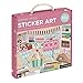Petit Collage Mosaic Sticker Art Kit with Over 1000 Stickers, Sweet Shop
