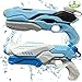 EXSPORT 2018 Upgraded 2 Pack Large Water Guns Super Blaster Water Squirt Gun for Kids, Large Capacity Squirt Gun, Shoots Up to 35 Ft- Game Fun Far Range