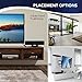 TV Antenna, ANTV Indoor Antenna with Amplified Signal Booster Device, 40 Mile Range, High Performance 10Ft Coaxial Cable, HDTV Antenna Free for 1080p 4K Read, Piano Black,1-Pack (Upgrade Version)