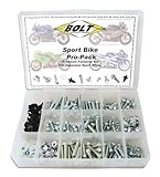 Bolt Motorcycle Hardware (2006-SBPP) Sport Bike Pro Bolt Pack