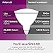 Philips LED Dimmable PAR38 35-Degree Light Bulb: 1200-Lumen, 5000-Kelvin, 12-Watt (100-Watt Equivalent), E26 Base, Daylight, 2-Pack