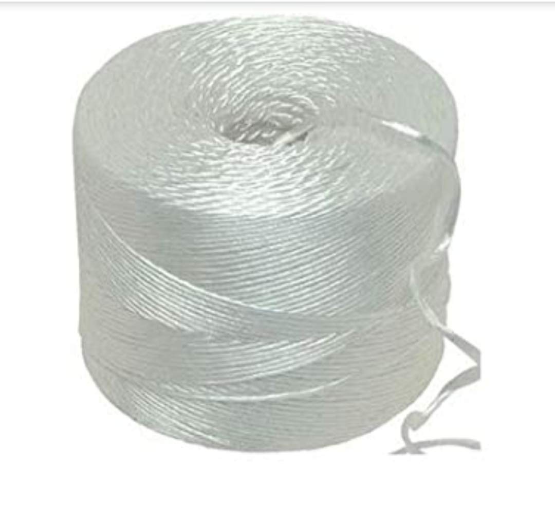 THE ANTILLES FABRICS WHITE PLASTIC ROPE/SUTLI/YARN/P.P TWIN/PLASTIC