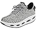 DADAWEN Women's Girl's Casual Lace-Up Toning Sneakers Running Shoes