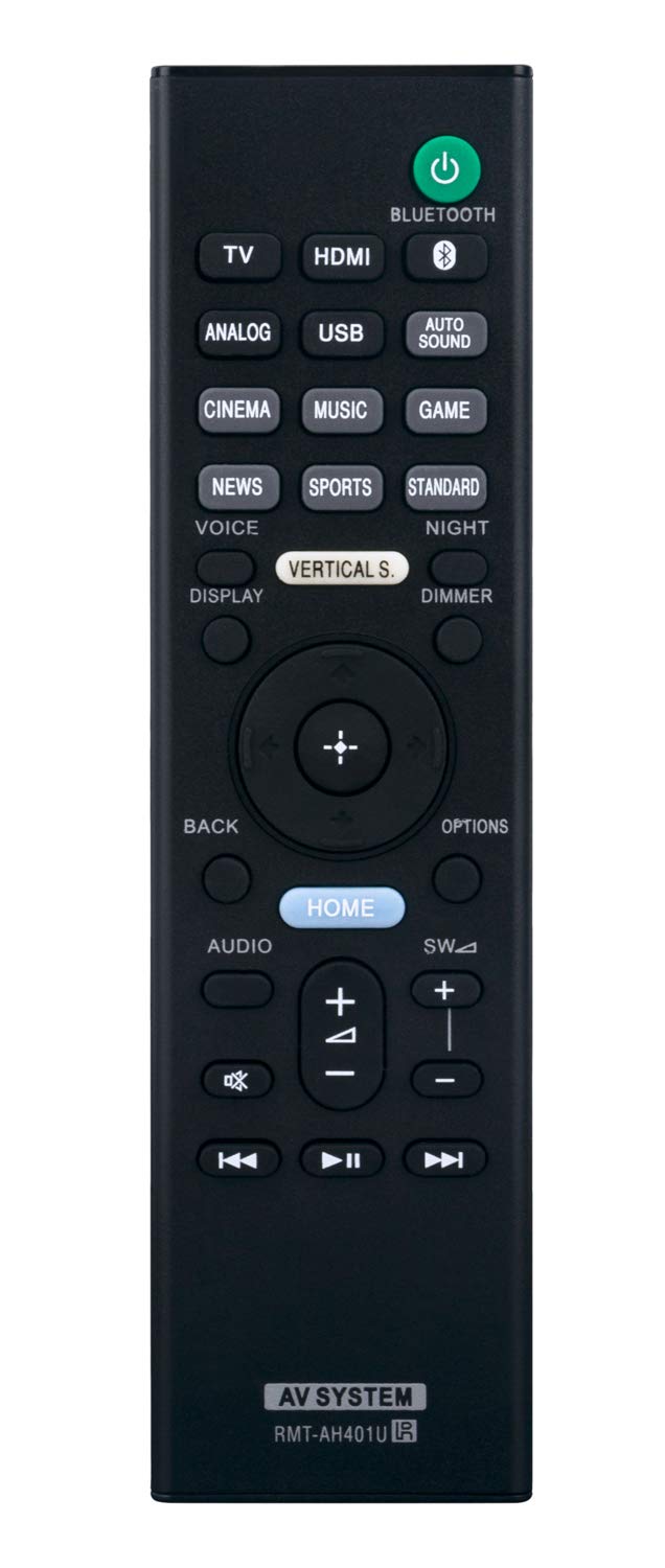 ALLIMITY RMT-AH401U Remote Control Replace for Sony Home Theather System HT-XF9000 HTXF9000