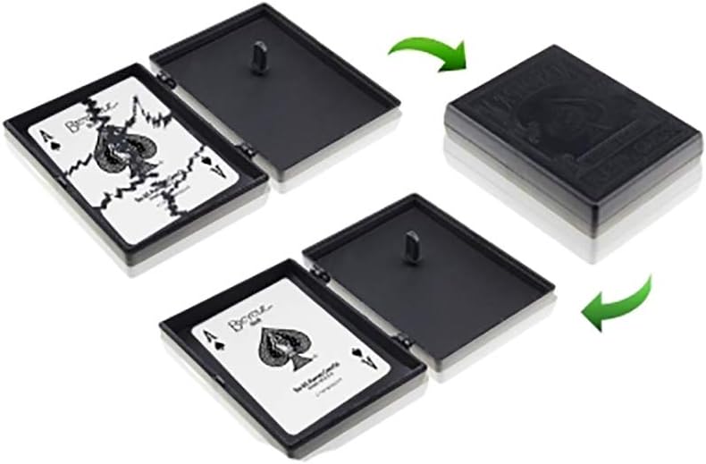 Enjoyer Card Magic-Pieces of Cardistry Blocchi Colorati Pratica Fiore Tagliato Carte da Gioco Trucchi magici Puntelli Mago Illusioni Trucco Magico, 8 Pezzi/Set