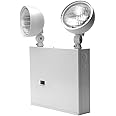 Lithonia Lighting ELT618NY M2 Incandescent Two Head Emergency Lighting Unit, White