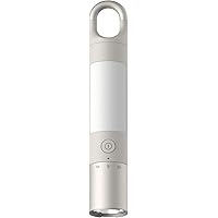 HOTO Flashlight Duo, USB-C Rechargeable, Dual Light Source, Colorful Ambient Light, SOS & Strobe, Multifunctional Hanger, Mag