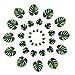 DELONIX Artificial Monstera Leaves,Tropical Leaves Decorations,Palm Leaf for Luau Party Decorations,Jungle Party Decorations