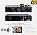 GW 8 Channel 4K NVR H.265 IP Security Network Video Recorder - Supports Up 8 X 4K 8MP /5MP /4MP /3MP 1080P Any ONVIF IP Cameras @ 30fps Realtime, Quick QR Code Access, No HDD (Hold Up to 2x SATA HDDs)