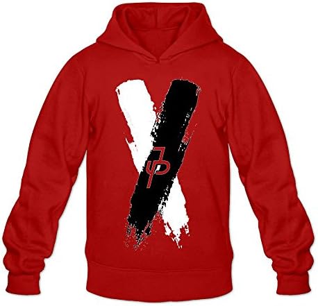 Men's Jake Paul Logo Pullover Cotton Hooded Sweatshirt Black