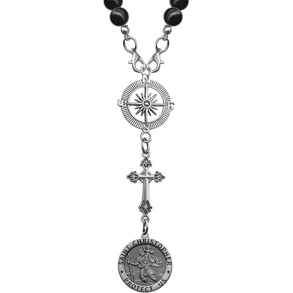 Amazon.com: St Christopher Car Rearview Mirror Decor Medal with