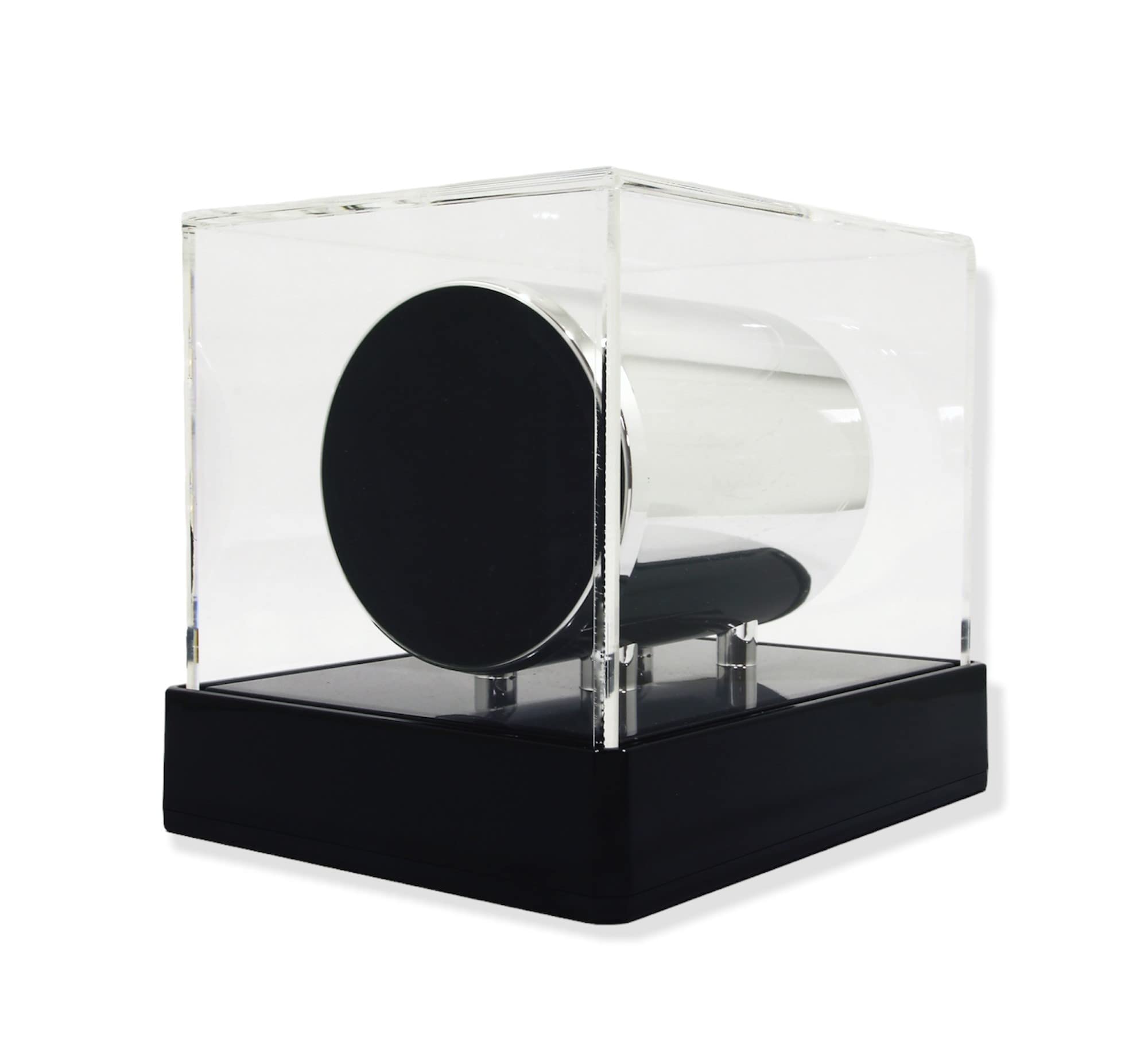 Temotus Watchwinder for Automatic Watches, Super Silent Motor, 12 Programs, Sleep Mode, XL Cushion Suitable for All Watches