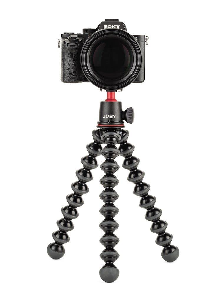 Joby GorillaPod 3K Flexible Mini-Tripod with Ball Head Kit for DSLR and Mirrorless Cameras