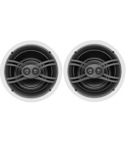 Pareja Altavoces Techo Yamaha NS-IC600 – 110W, 6.5 Pulgadas, Blanco