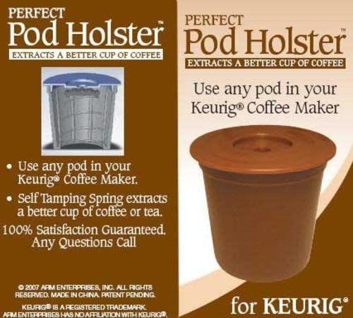 Perfect Pod Holster Use Any Pod in Your Keurig Coffee Maker - Over 10,000 Sold