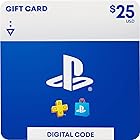 $25 PlayStation Store Gift Card [Digital Code]