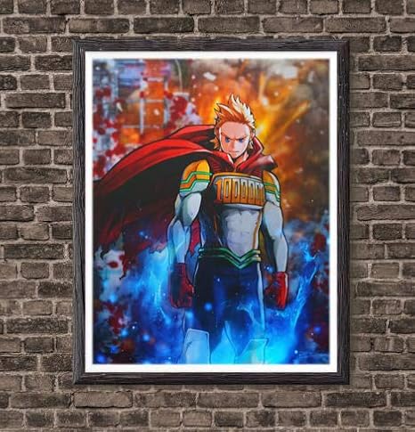 Amazon Com Boku No Hero Academia Super Hero Mirio Togata Japanese Manga Anime Fabric Canvas Art Print 8 X 10 Inches No Frame Furniture Decor boku no hero academia super hero mirio togata japanese manga anime fabric canvas art print 8 x 10 inches no frame