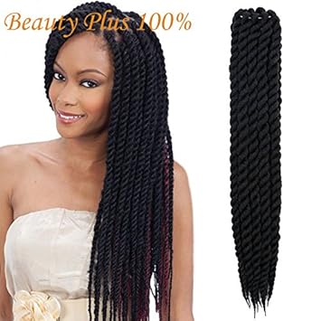 Generic 3 Packs 12 Inch Color 30 Hot Sell Havana Mambo Twist
