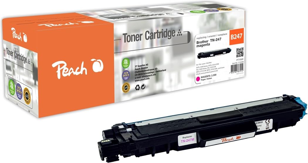 Peach Toner Module Magenta, compatible with Brother TN-247M