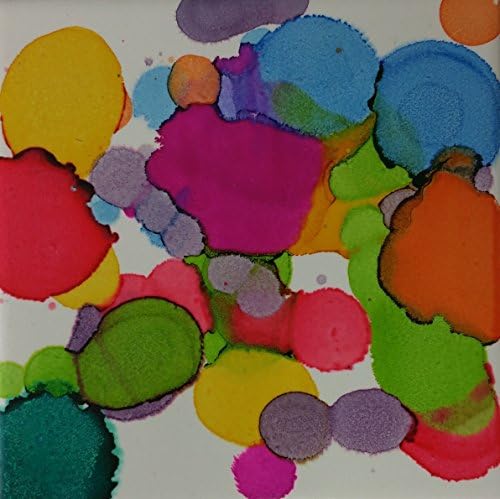 Jewels of the Tile Handmade Decorative Ceramic Coasters Set of 4 (Colors!)