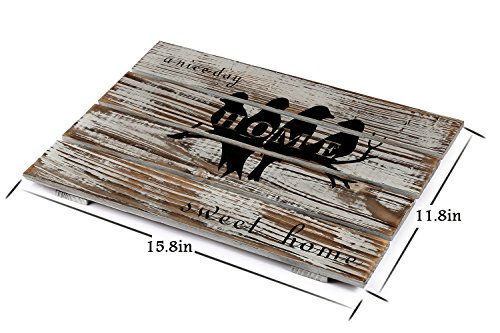 CALIFORNIA CADE ELECTRONIC Wall Decor-Farmhouse Decor-Home Decor -Decorative Signs for Home or Outdoor,11.8 x 15.8 inches (Bird)