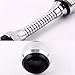 Kitchen Sink Faucet Aerator Sprayer 360 ° Adjustable ABS Polished Chrome 2 Patterns Flow Control Setting For Cold Water Sliver