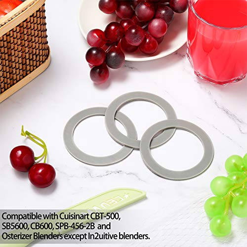 5 Packs Blender Gasket Replacement Rubber Gasket Seal, Compatible with Cuisinart CBT500, SB5600