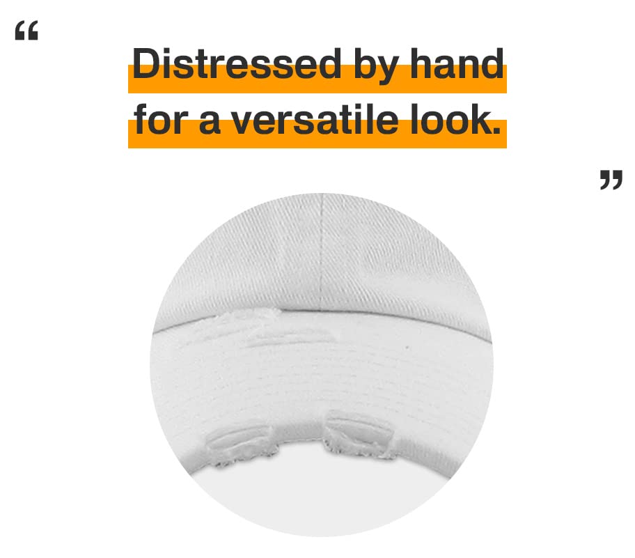 KBETHOS Vintage Washed Distressed Cotton Dad Hat Baseball Cap Adjustable Polo Trucker Unisex Style Headwear