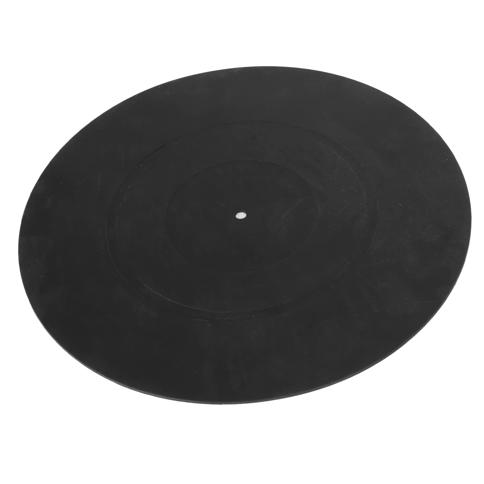 12 Inch Turntable Platter Mat, Rubber Silicone Turntable Slipmat Pad, Record Player Mat for All LP Vinyl Record Players, Antistatic Cover and Reduces Noise