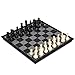 2 in 1 Travel Magnetic Chess and Checkers - 12.5