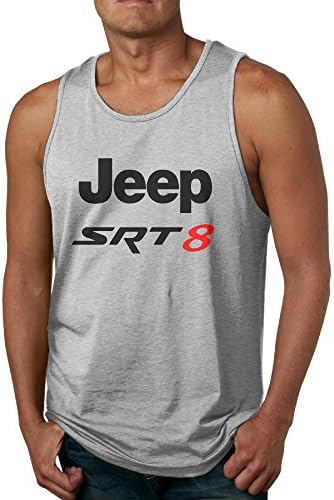Jeep Srt 8 Cool Mens Tank Top Shirt Ash M