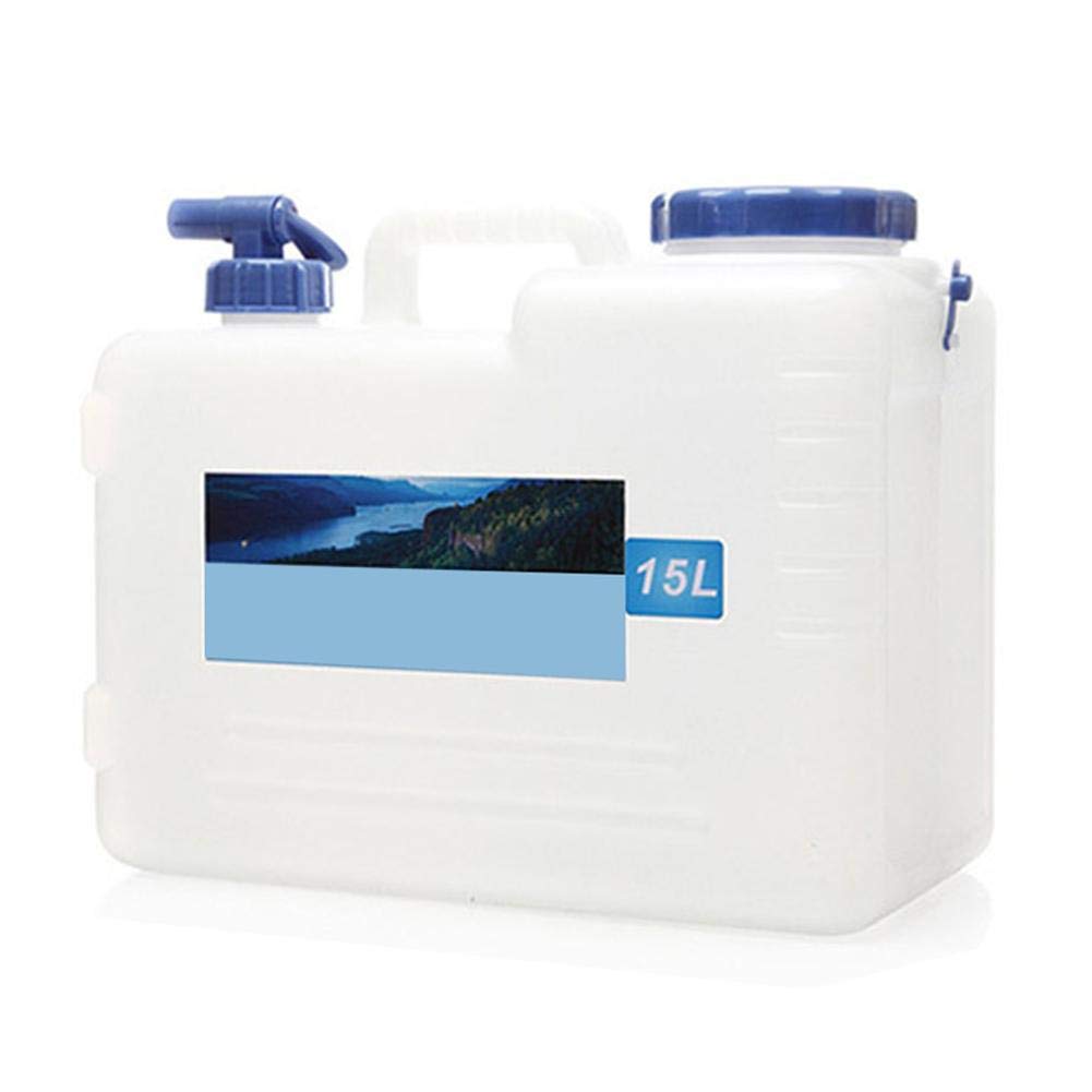Almacenamiento de agua Viajes En Auto 10L 15L 18L Acampar Engrosamiento
